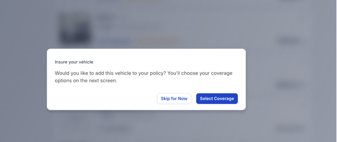 add coverage now or later